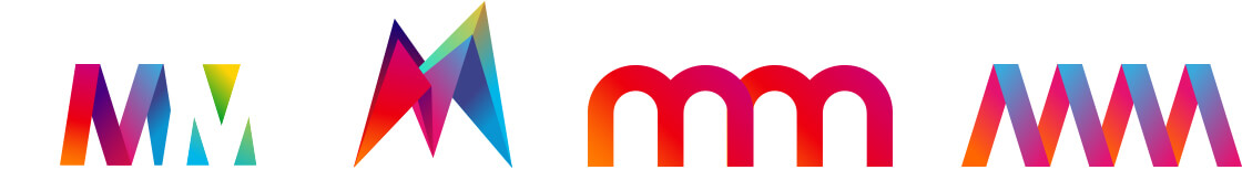 Mensch und Mouse, Logoentwürfe