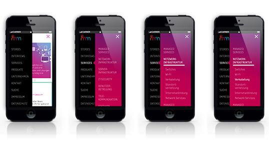 Mensch und Mouse, Mobile Navigation